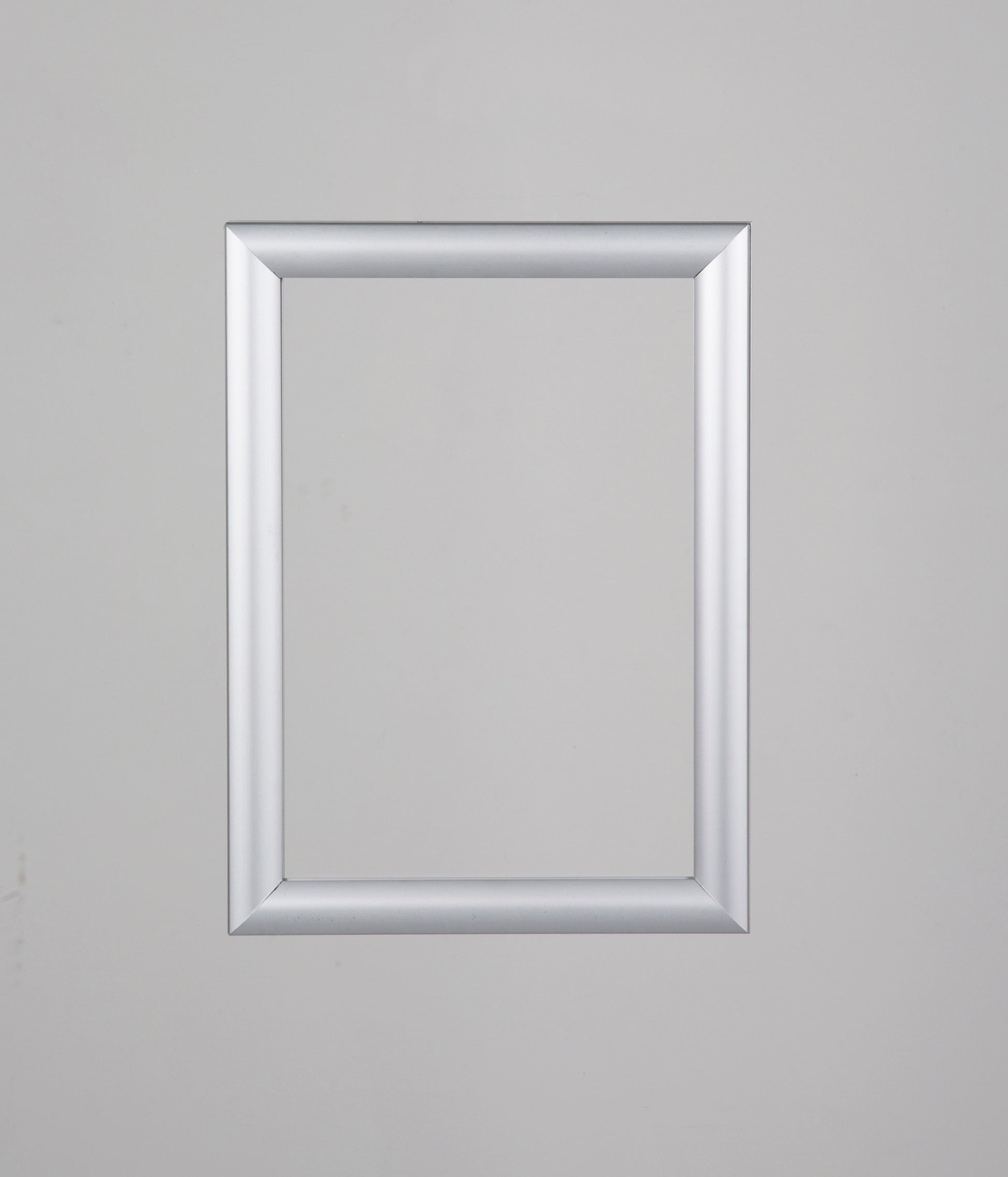 Klapprahmen, Window, 25 mm Aluminiumprofil, doppeltseitig, Silber