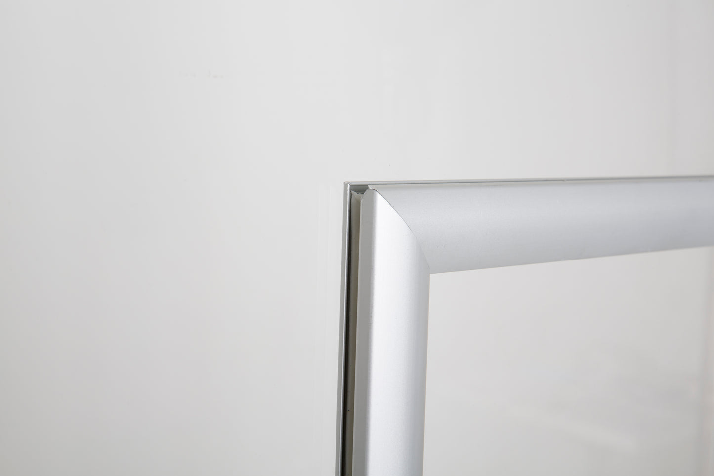 Klapprahmen, Window, 25 mm Aluminiumprofil, doppeltseitig, Silber