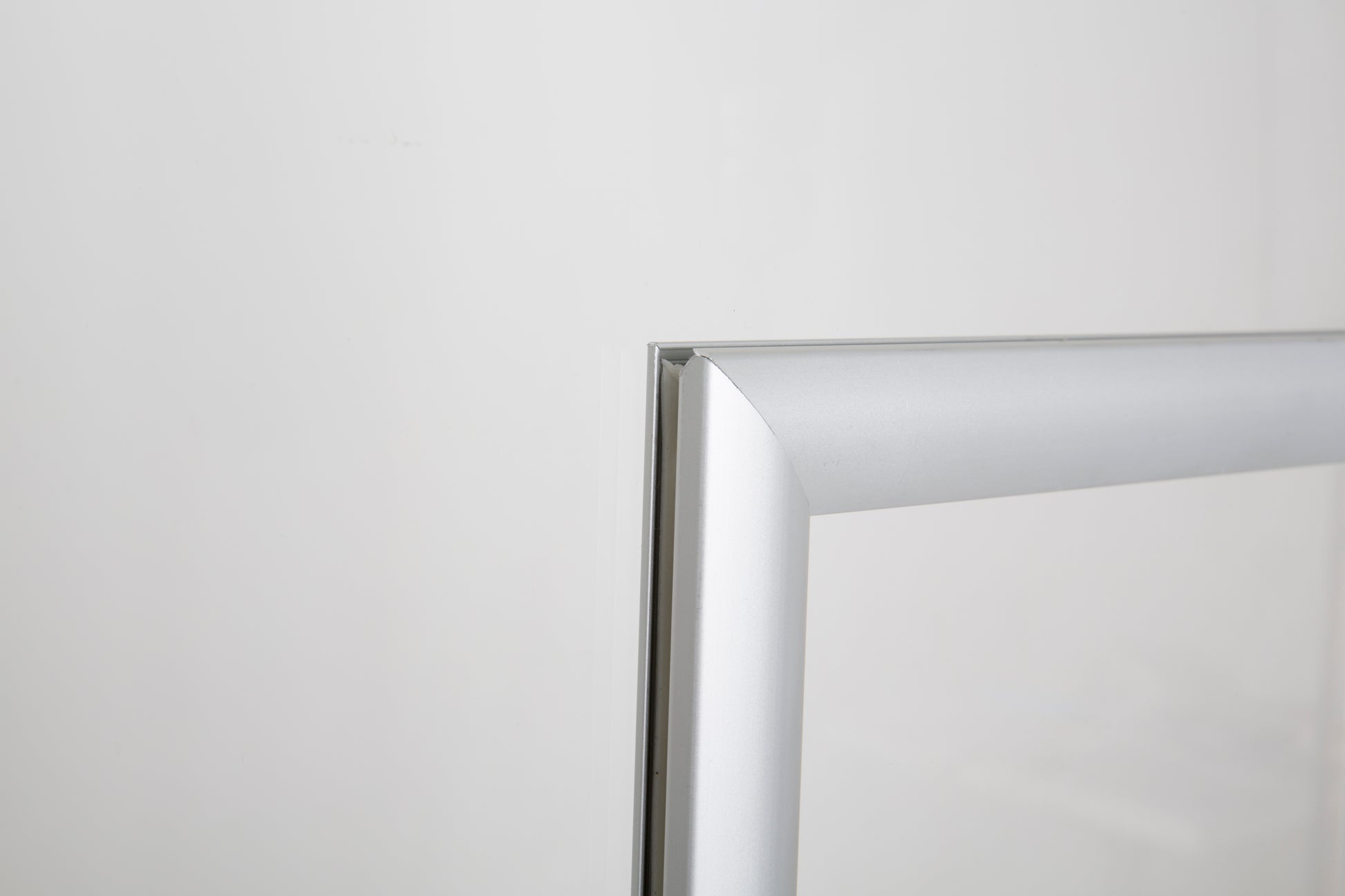 Klapprahmen, Window, 25 mm Aluminiumprofil, doppeltseitig, Silber