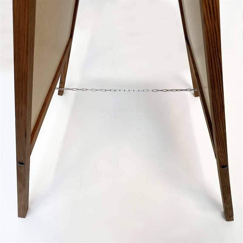 A-Schild Kreidetafel Kundenstopper – in verschiedenen Holzoberflächen und Farben