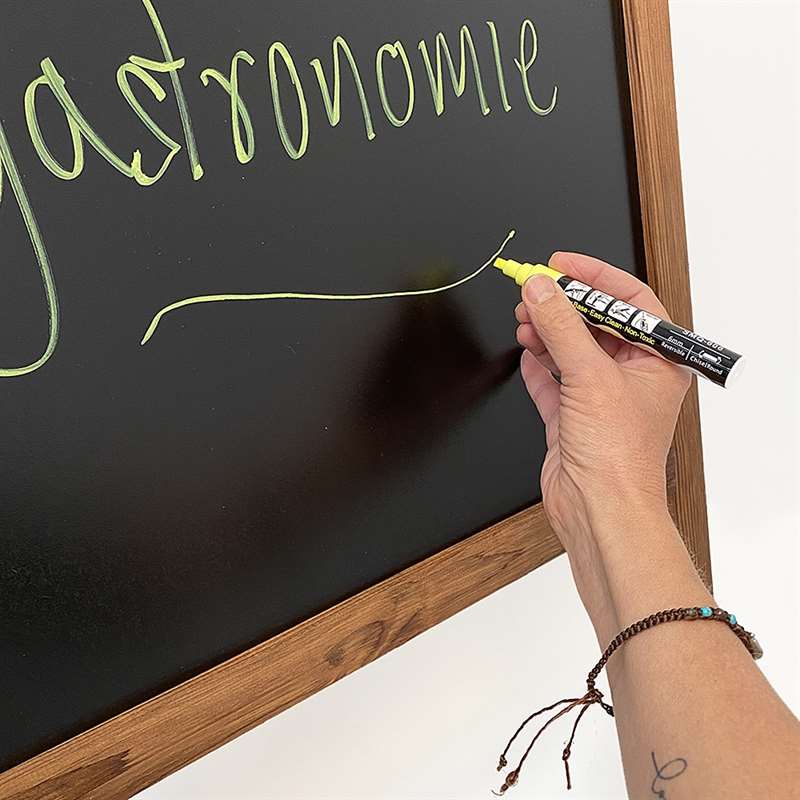 A-Schild Kreidetafel Kundenstopper – in verschiedenen Holzoberflächen und Farben