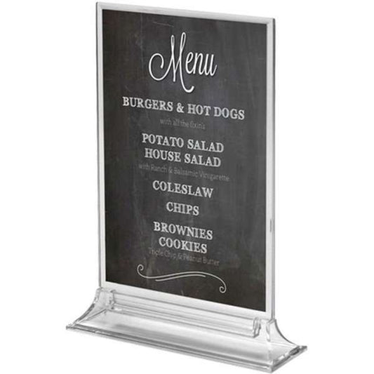 Acryl-Menükartenhalter (A4) – Vertikaler Acrylhalter, erhältlich in verschiedenen Größen und Farben
