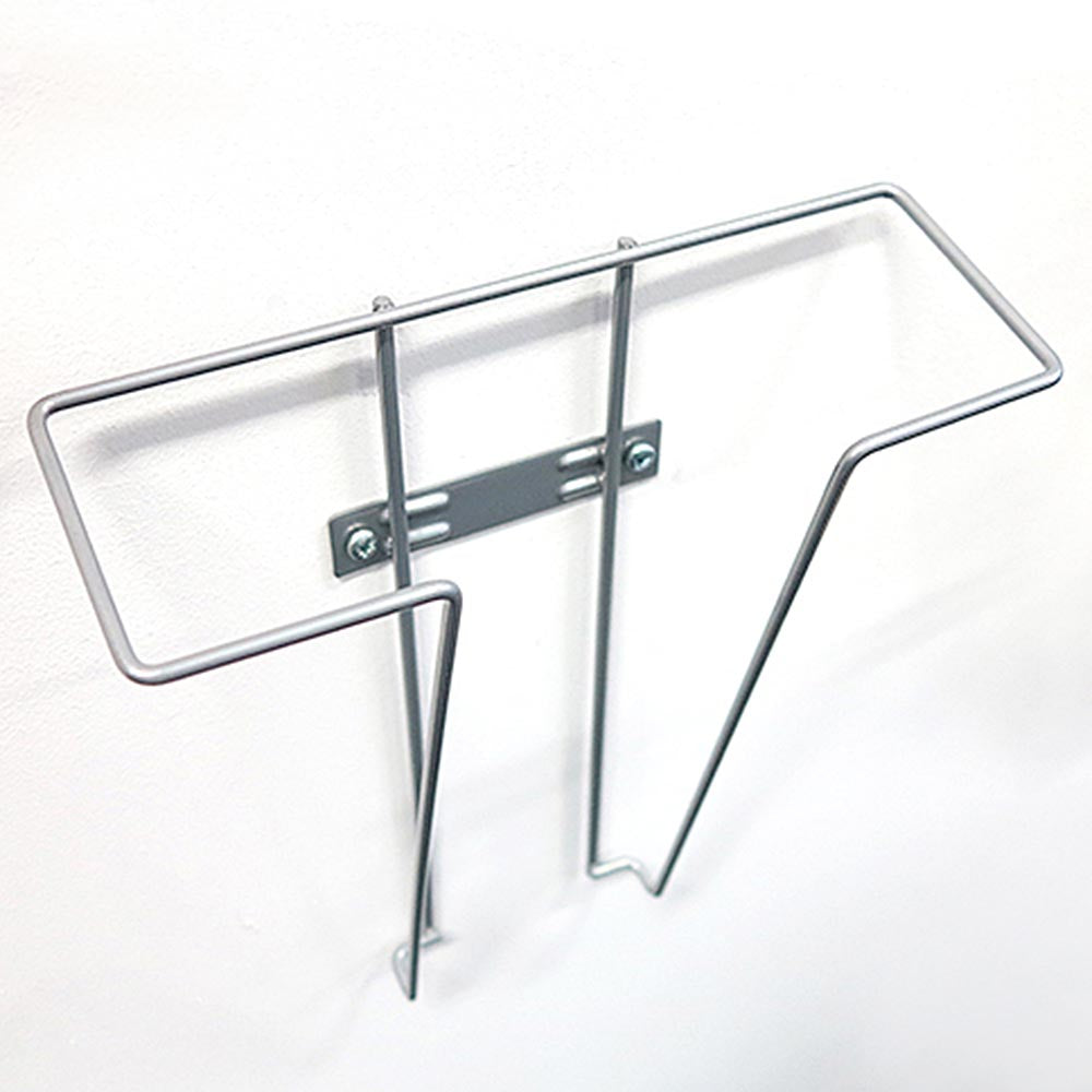 Wand-Prospekthalter Wireholder Wall, A4, Silber