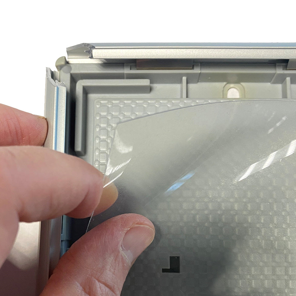 Klapprahmen, Opti, 14 mm Aluminiumprofil, Silber