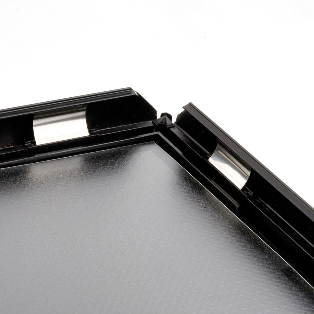 Klapprahmen, Opti, 25 mm Aluminiumprofil, Silber