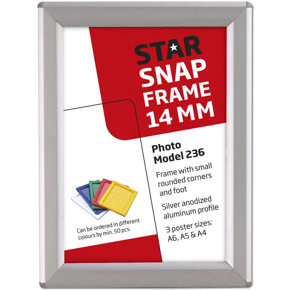 Klapprahmen, Photo, 14 mm Aluminiumprofil silber