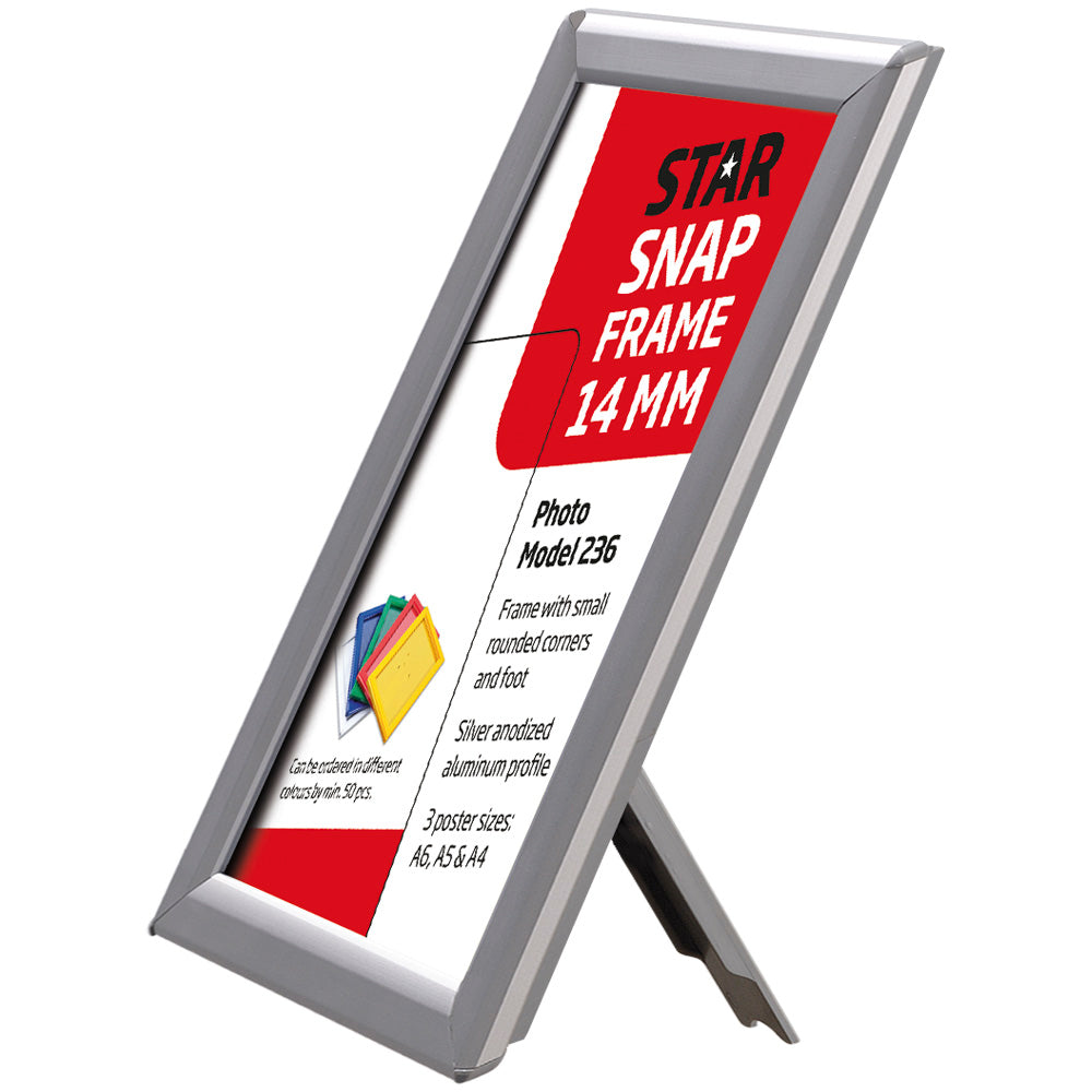 Klapprahmen, Photo, 14 mm Aluminiumprofil silber