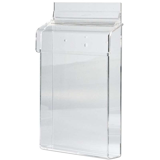 Acryl Außen-Prospekthalter mit Schloss – in verschiedenen Formaten und Ausführungen