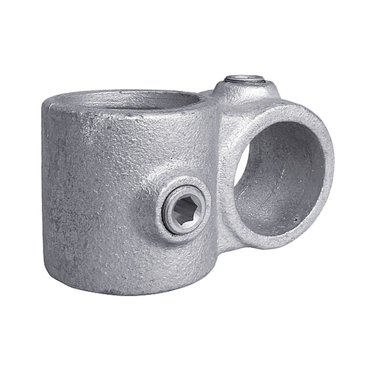 Tube Clamp Crossover, alu samlestykke, 3 mm / Ø 48 mm (samler 2 rør i ret vinkel) (type 28)