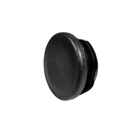 Tube Plastic Plug, sort plastikprop til 48 mm alurør (type 74E)
