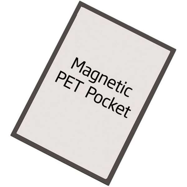 PET Ersatzfolie mit Magnet, 59 x 78 cm für Wooden Steel Board (Art. 2453 & 2458)