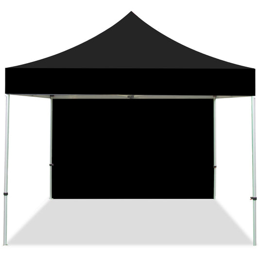 Seite, Event Tent Lux, Schwarz, ohne Druck