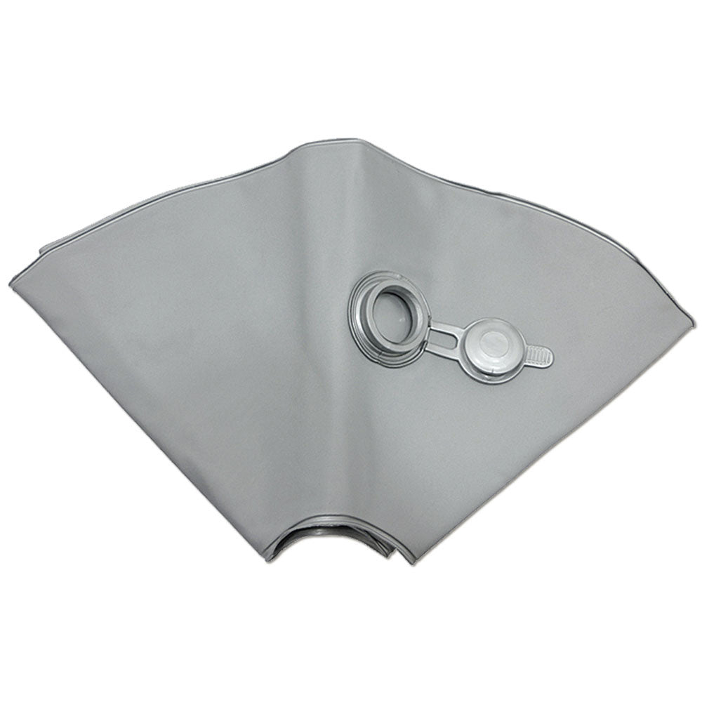Beachflag Kreuzfuß mit Wasserbeutel, Grau