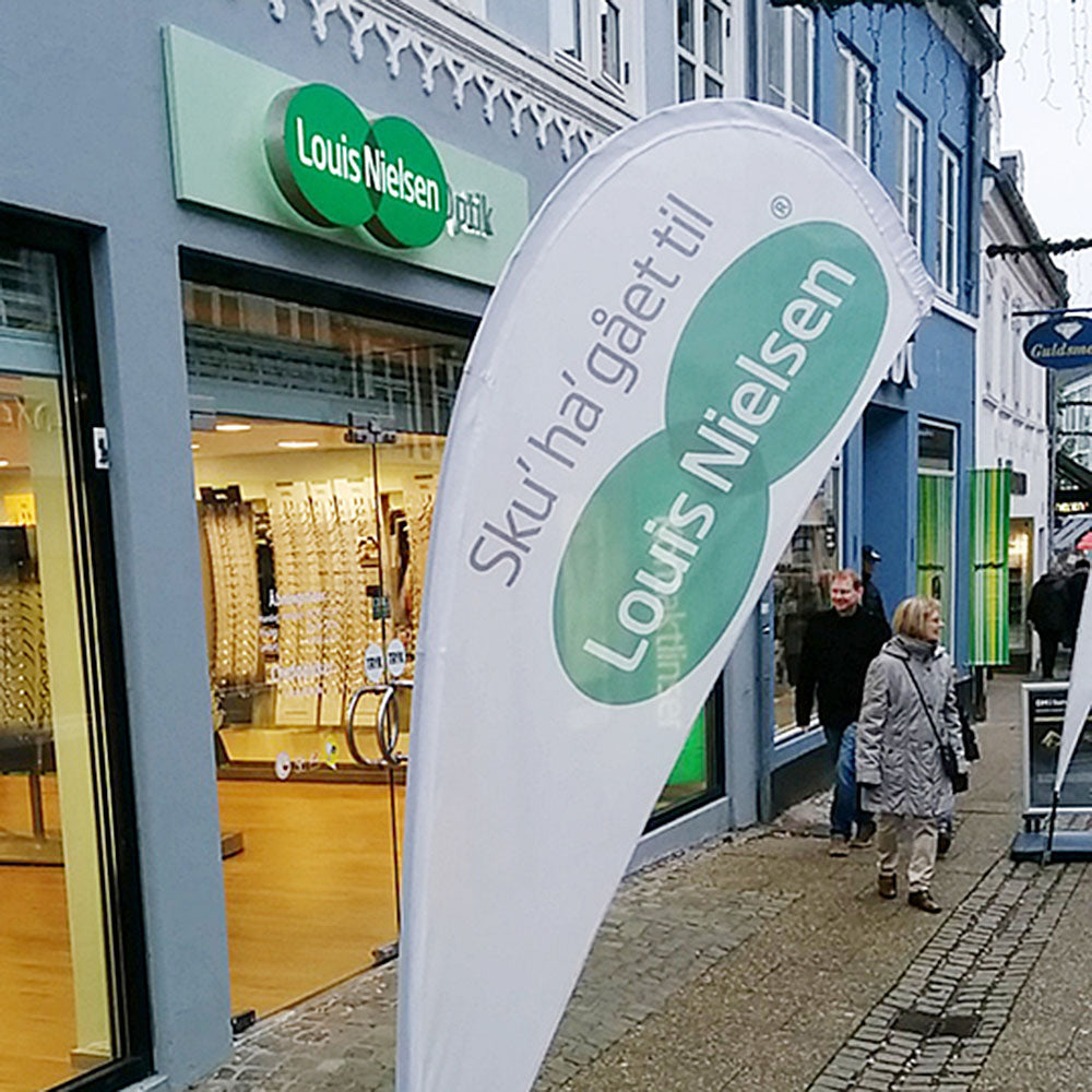 Beachflagge, Outdoor Drop Flag, groß