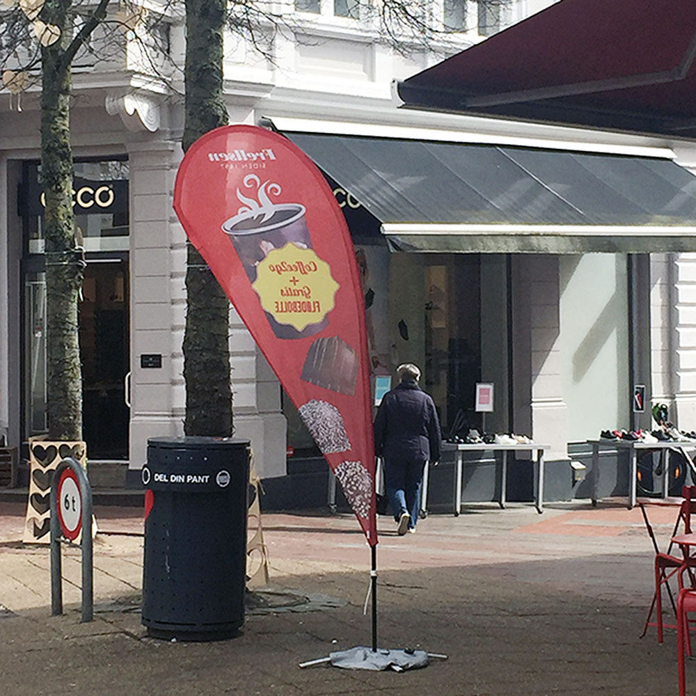 Beachflagge, Outdoor Drop Flag, groß