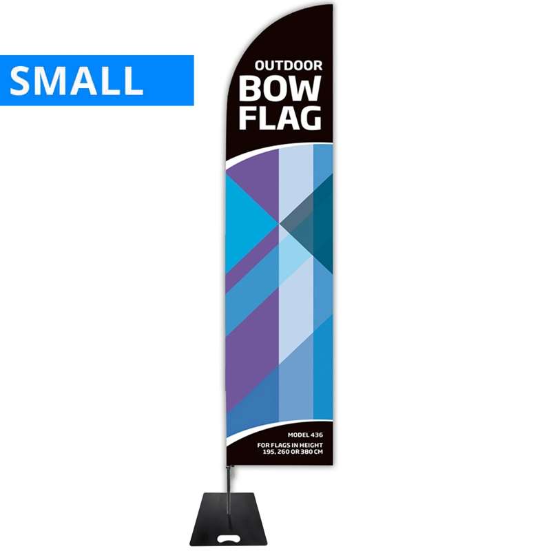 Beachflagge, Outdoor Bow Flag, Klein
