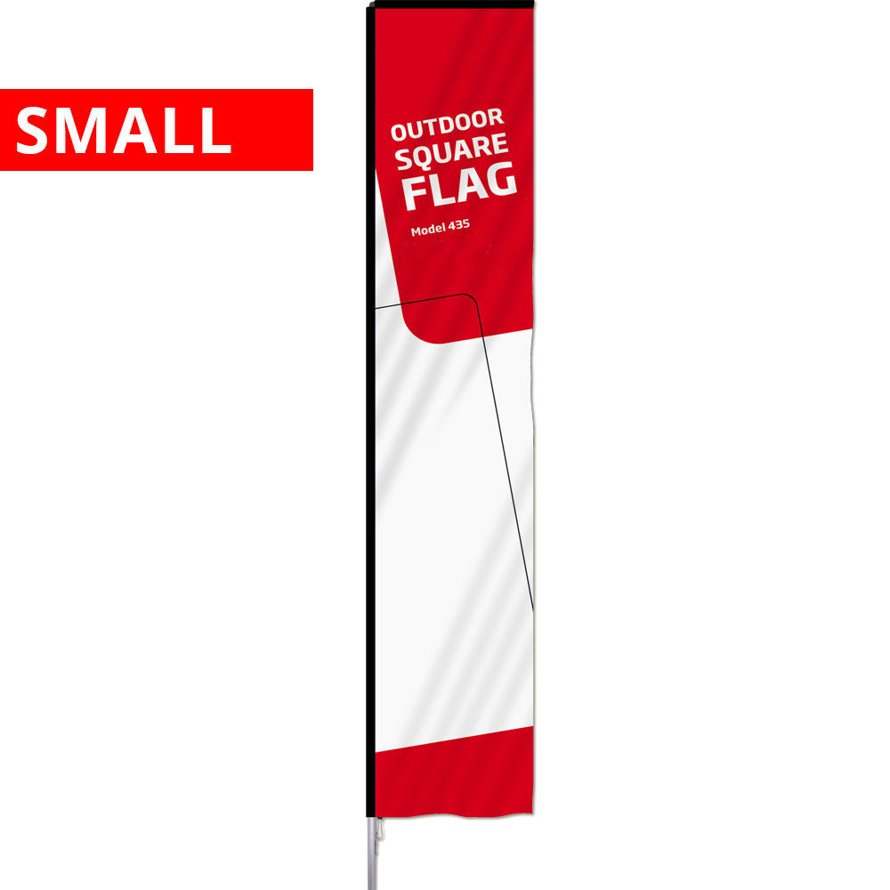 Beachflagge, Outdoor Square Flag, Klein