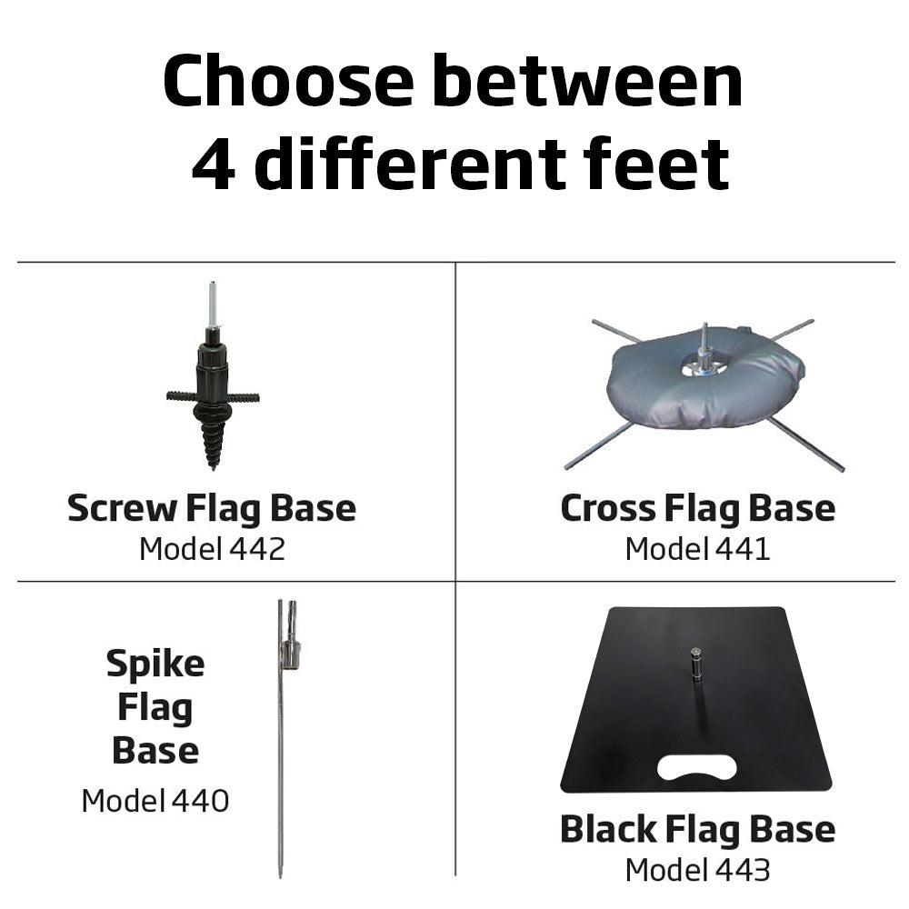 Beachflagge, Outdoor Square Flag, Klein