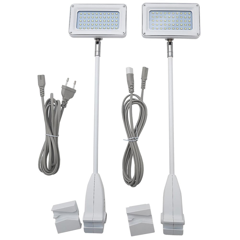 15W LED-Spotlight, 2 Stück, Weiß
