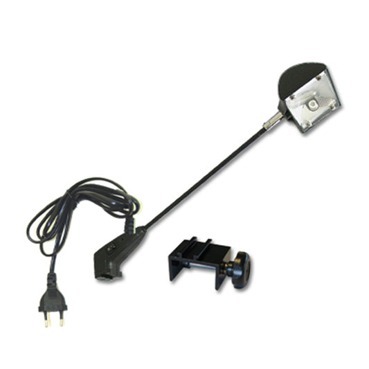 LED-Spotlight 150W mit Montagehalterung für Expo Wall, Schwarz