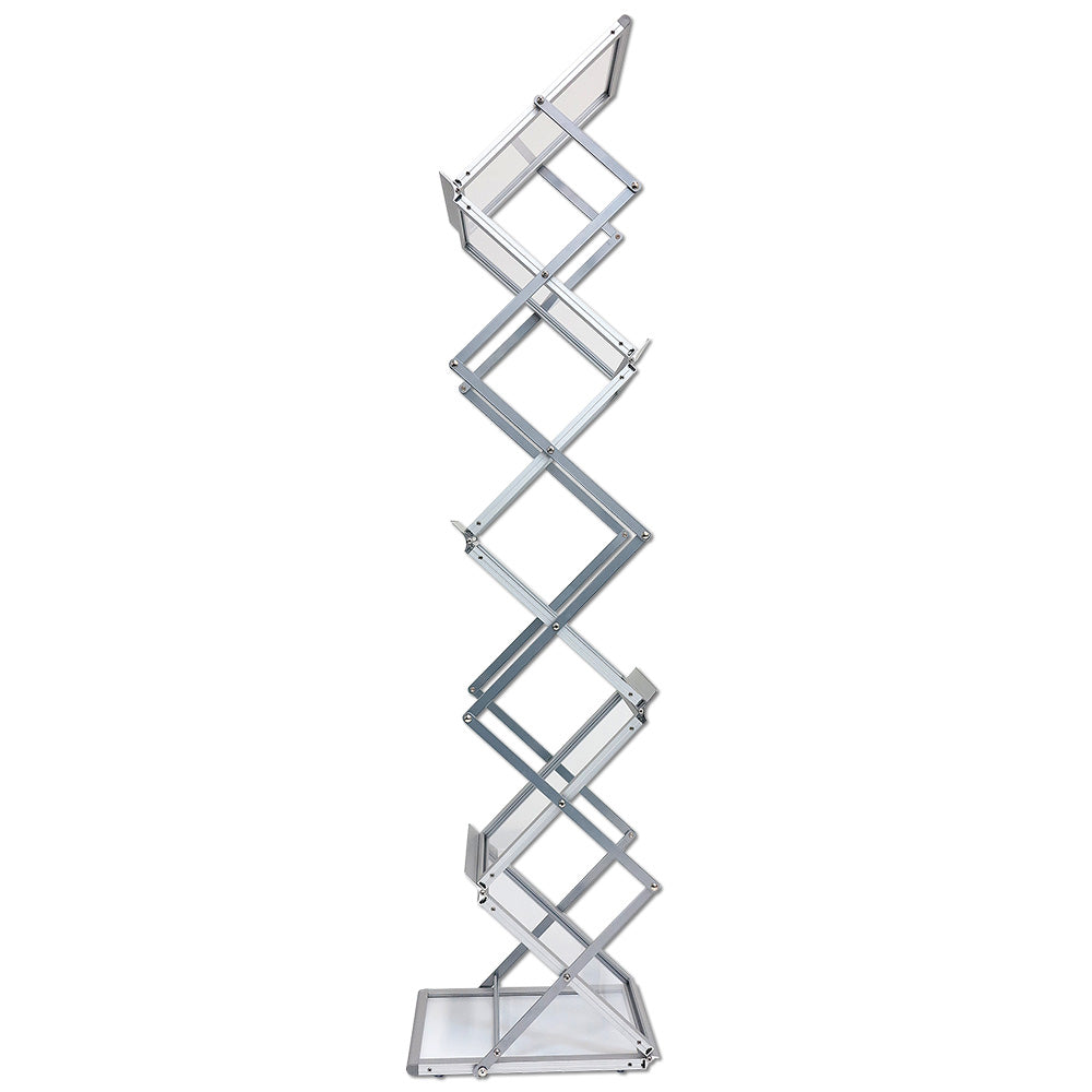 Prospektständer, Flex, Silber
