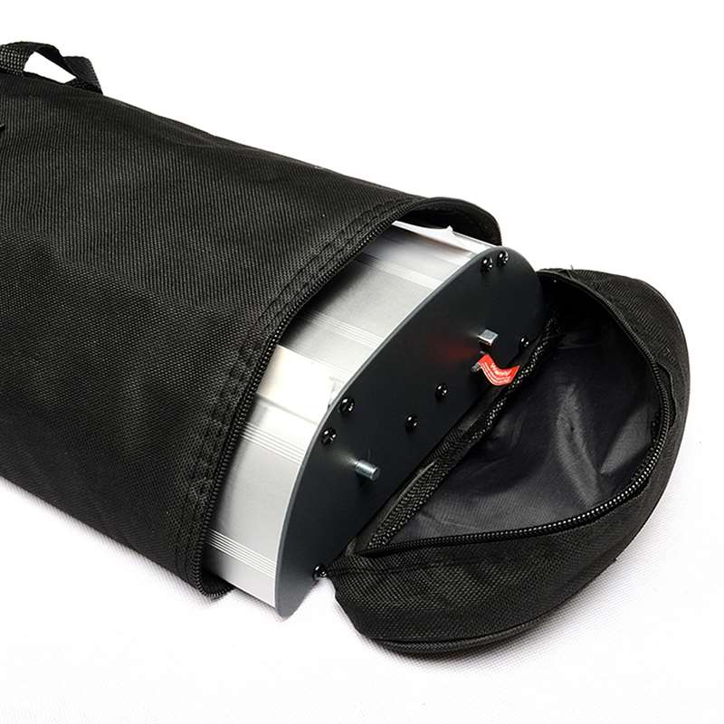 Stylischer Roll-up Aluminiumkassette doppelseitiges Banner inkl. Druck und Tasche, 85 x 200 cm, Silber