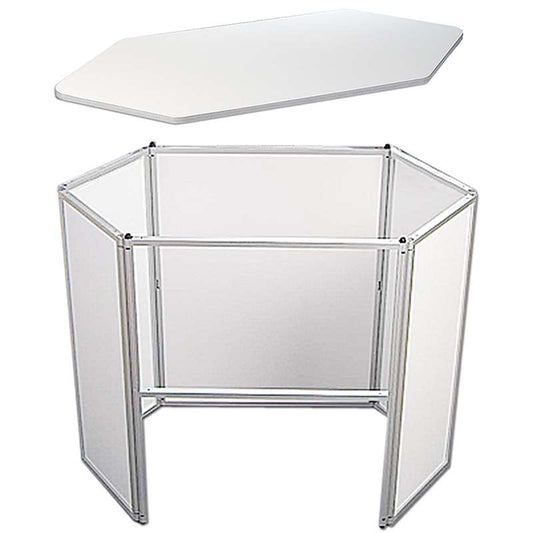Druck auf PP-Folie für Expo Counter und Curved Counter