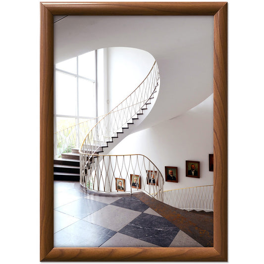 Klapprahmen, 25 mm Profil, Holzoptik