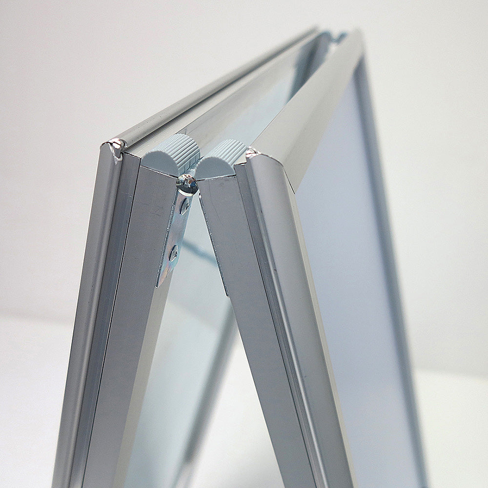Kundenstopper, Alu-Line Standard, 32 mm, Silber