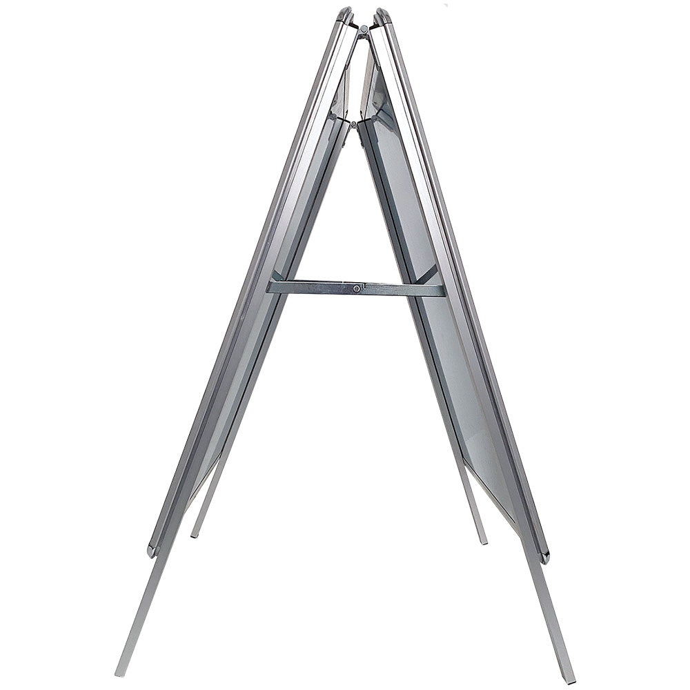 Kundenstopper, Alu-Line Rondo, silber