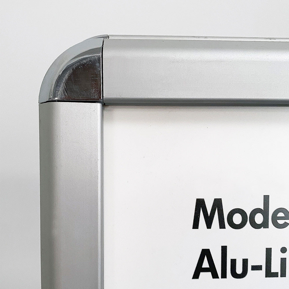 Kundenstopper, Alu-Line Rondo, silber