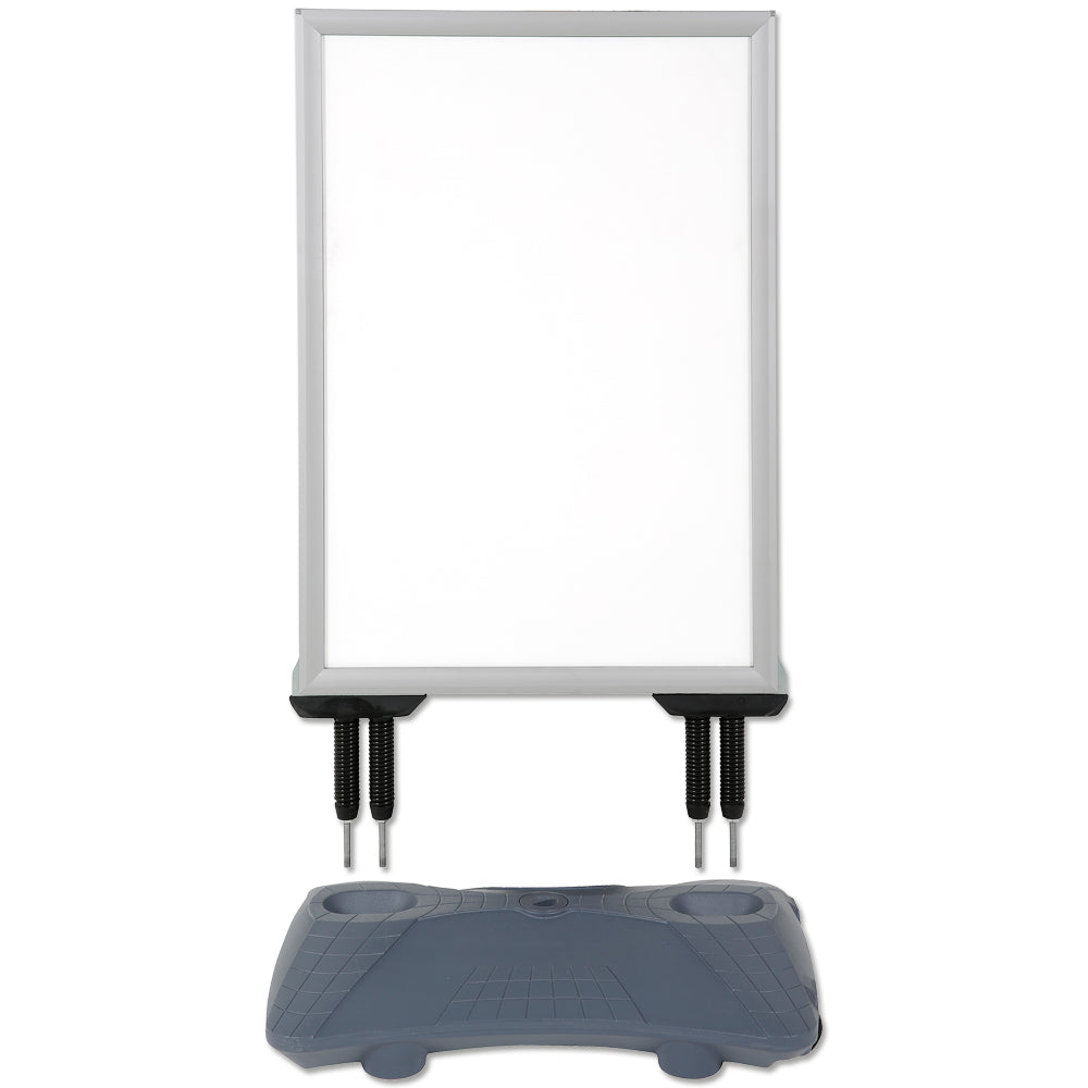 Kundenstopper, Wind-Pro Waterbase, 33 mm, Silber