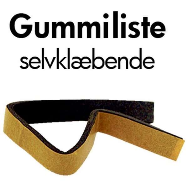 Snapprofil mit Schaumklebeband für Poster-Line und wasserdichte Profil, Schwarz