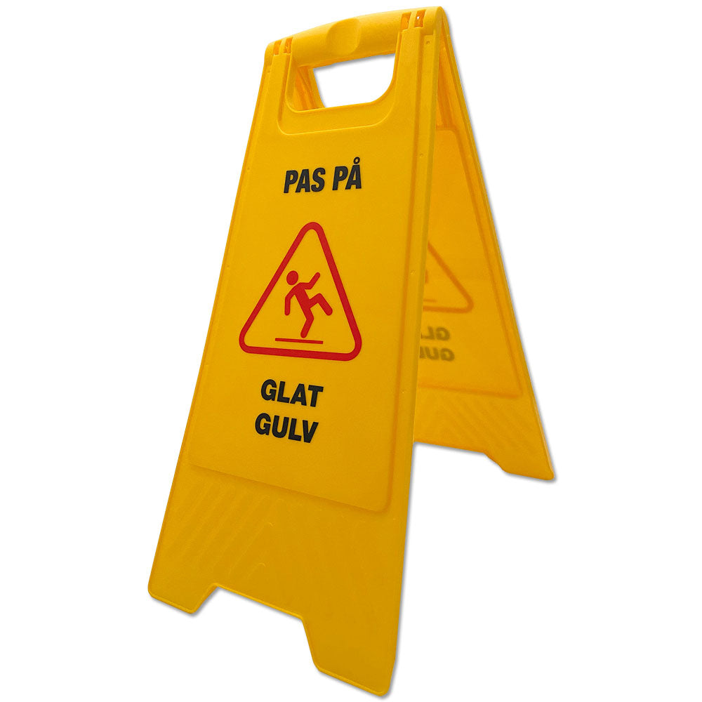 Warnschild Caution Wet Floor, Warnschild