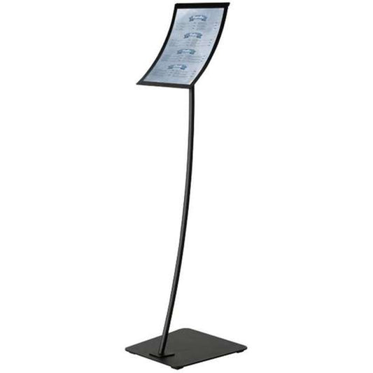 Gebogener Infoständer (Curved) – in verschiedenen Formaten und Farben erhältlich