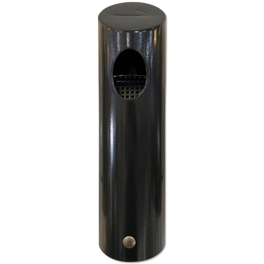 Aschenbecher, Tube, Schwarz