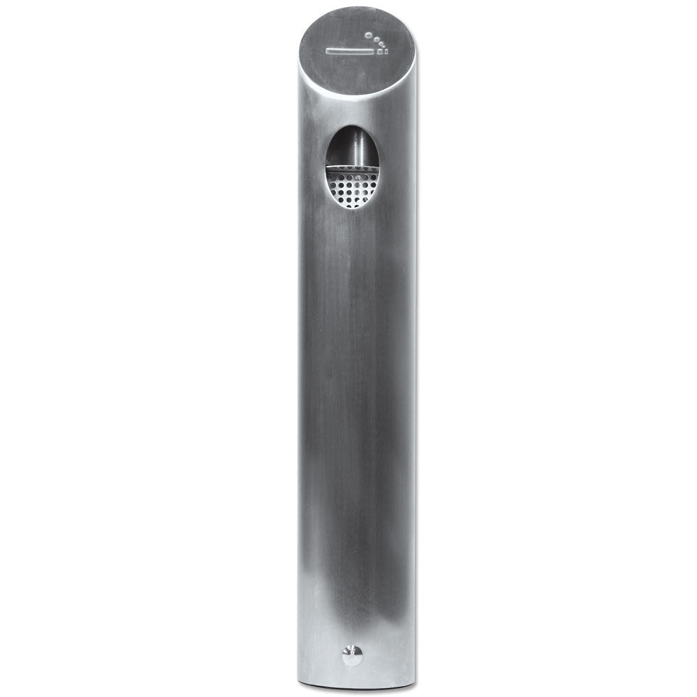 Outdoor-Aschenbecher Tube XL 1,5L Silber