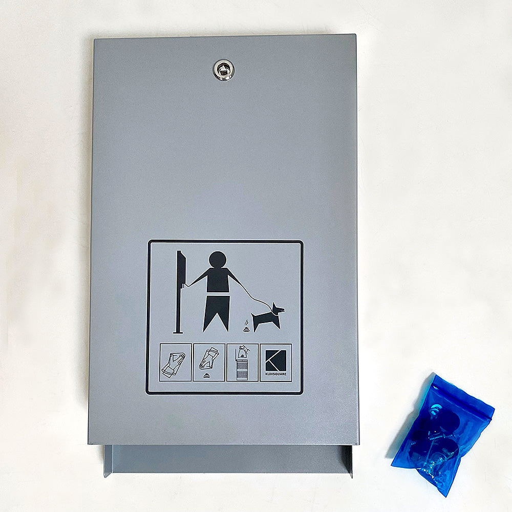 Hundekotbeutelspender Eco Silber