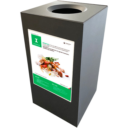 Maxi Abfalleimer 120L, Schwarz