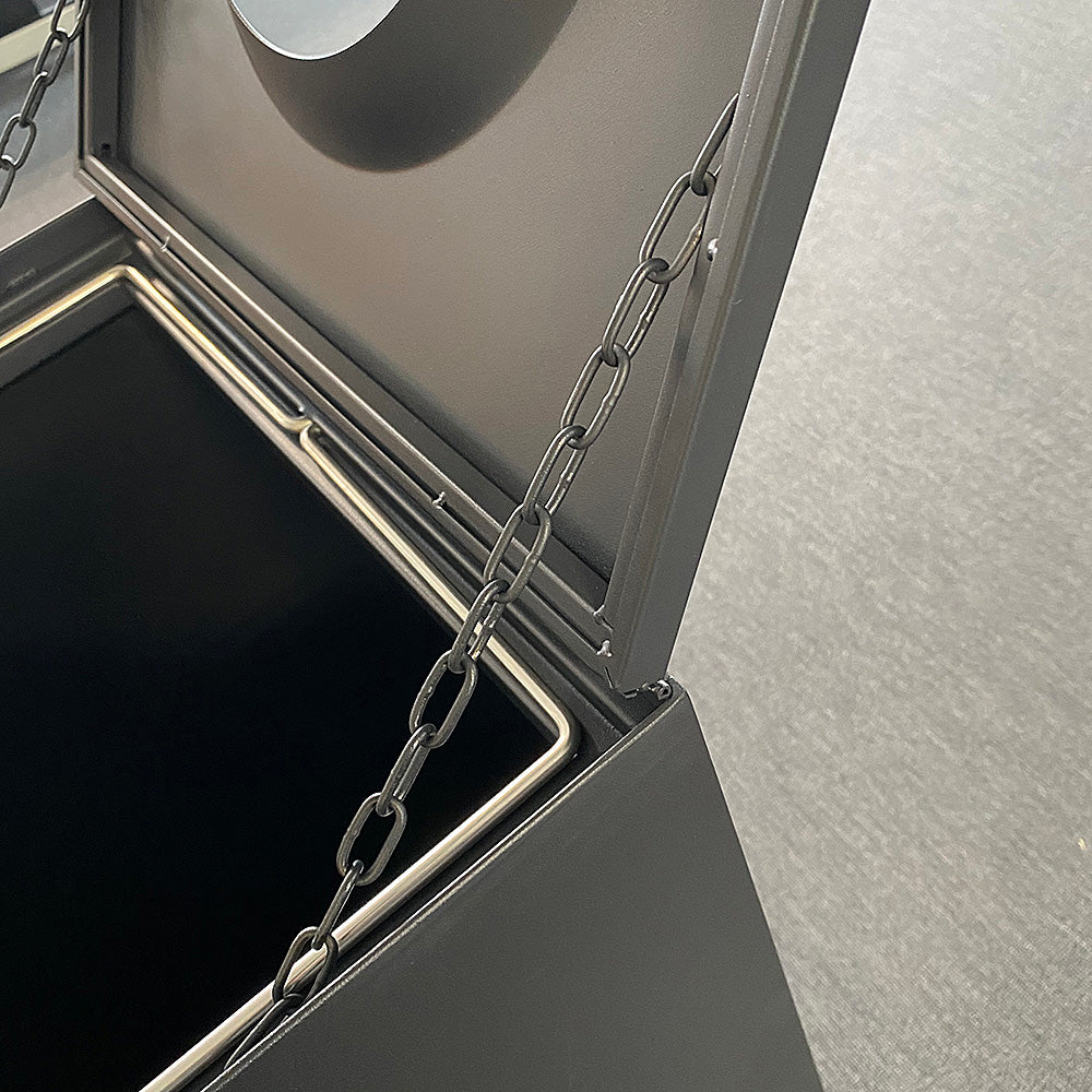 Maxi Abfalleimer 120L, Schwarz
