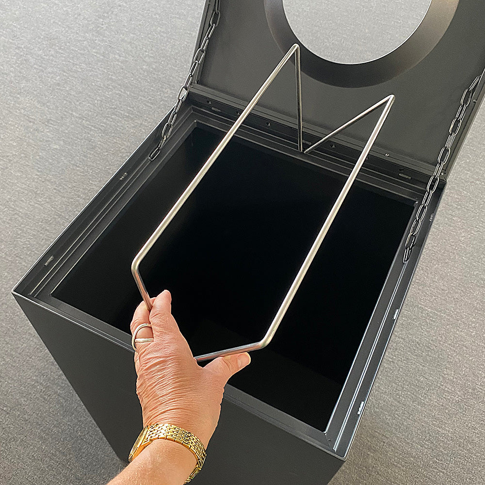 Maxi Abfalleimer 120L, Schwarz