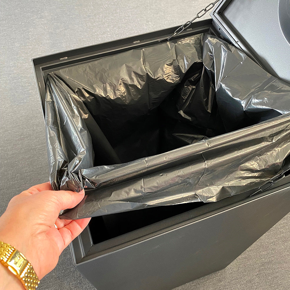 Maxi Abfalleimer 120L, Schwarz