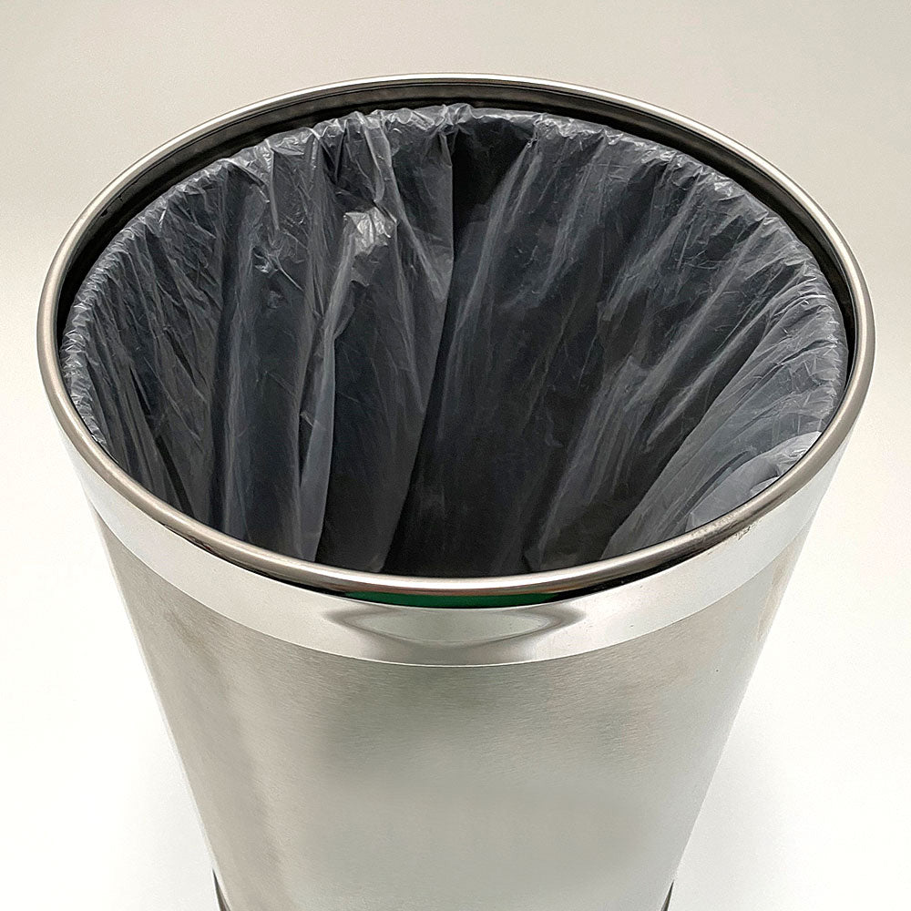Mülleimer, Silber