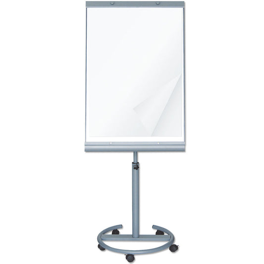 Mobiles Flipchart, Magnetisches Whiteboard, 65 x 100 cm, Grau