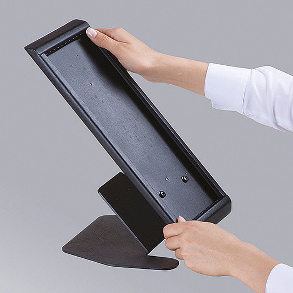Halter für Registriersystem, Grau