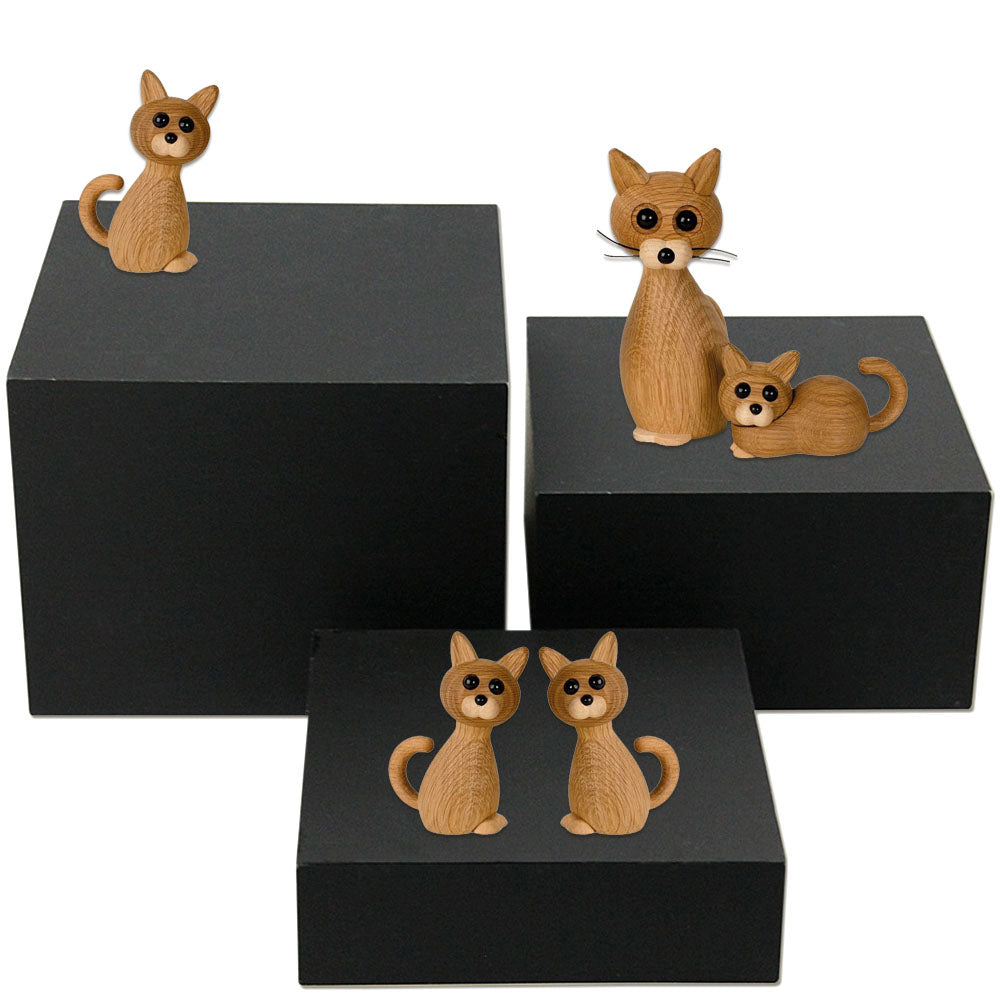 Ausstellungsregale, Nesting Boxes, 3 Stück., Schwarz