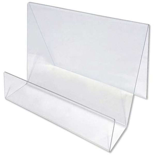 Acryl Book Display / Buchstütze – verschiedene Formate (A4–A6), transparent