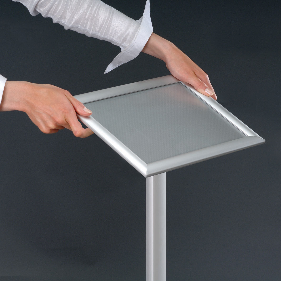 Fuß für verstellbares Menuboard Flex, A3
