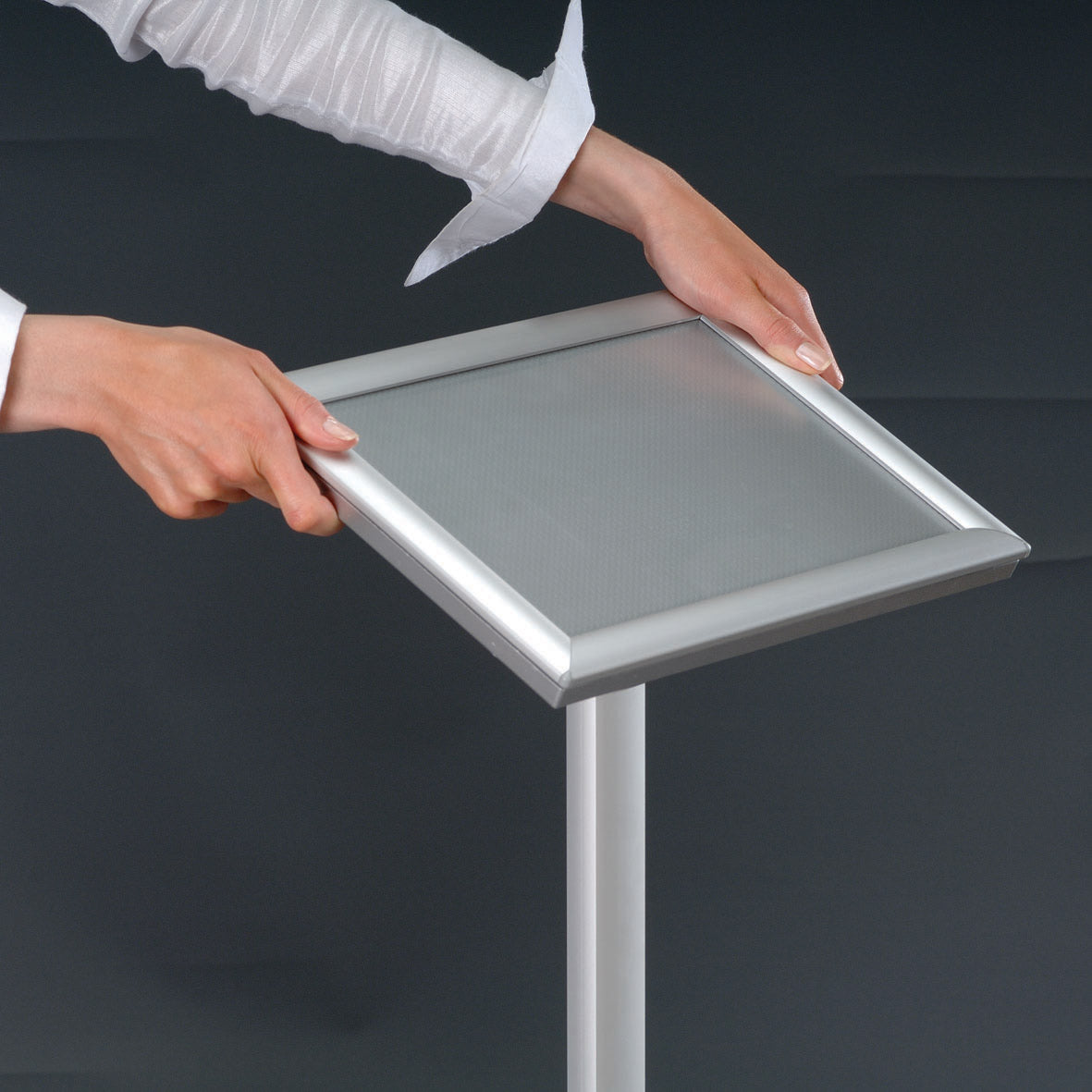 Fuß für verstellbares Menuboard Flex, A3
