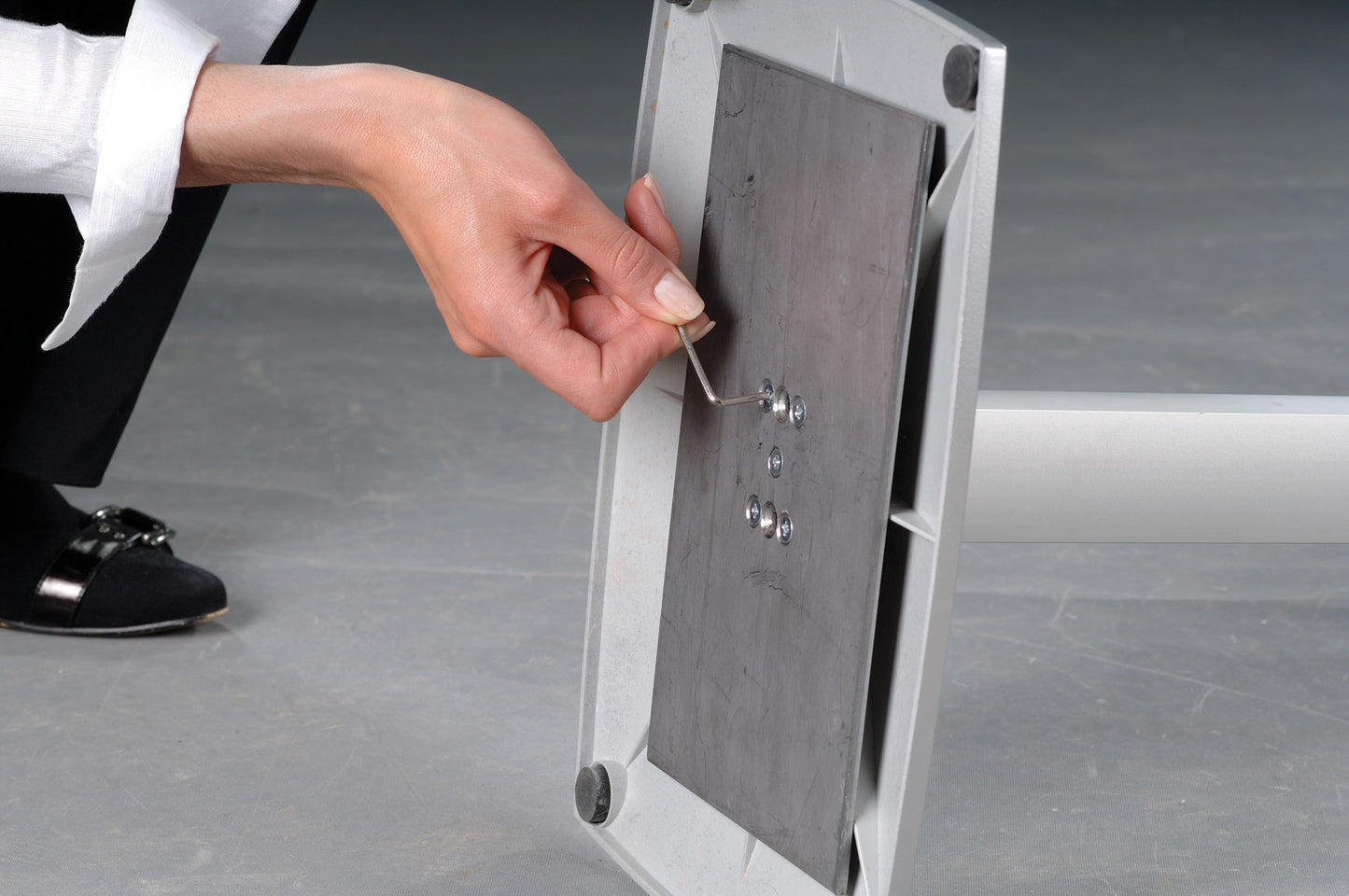 Fuß für verstellbares Menuboard Flex, A3